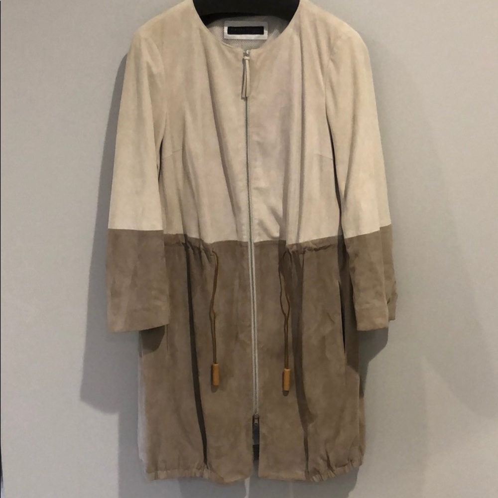 Fabiana Filippi two tones suede jacket